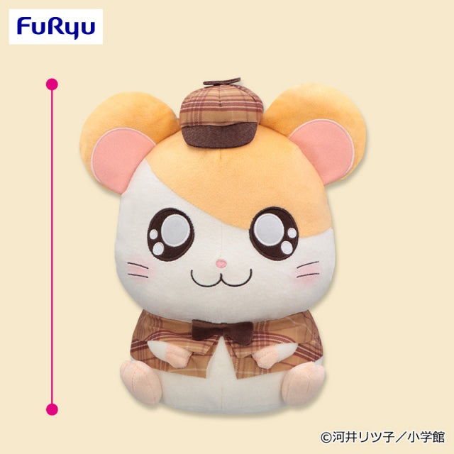 AAA 與真司郎 JIROKUn BIG STUFFED TOY Hamtaro – Detective Hamtaro Big Plush [Pre-Order November 2025