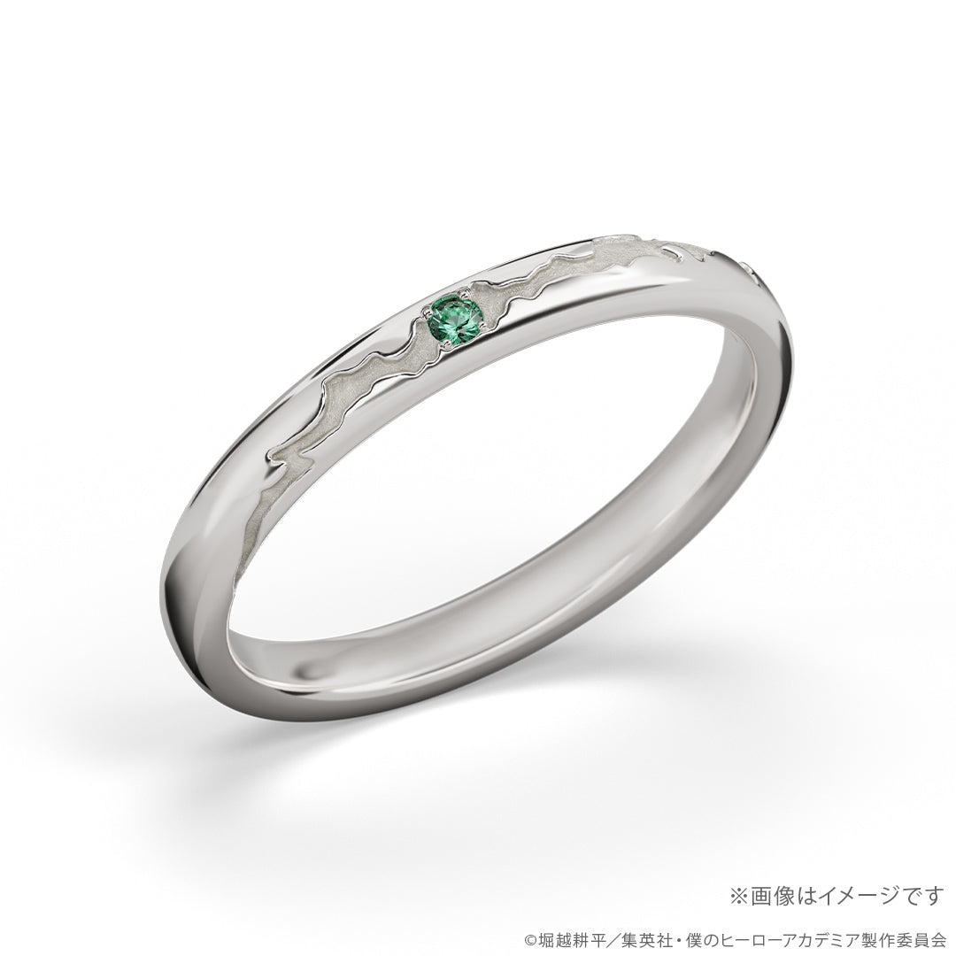 My Hero Academia x U-Treasure - Color Stone Ring Silver (6 Types) [Pre-Order Late Aug 2026]