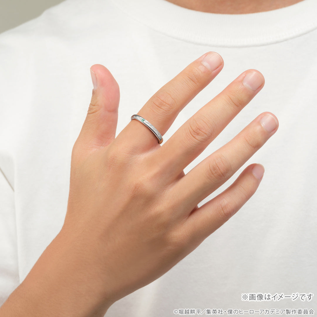 My Hero Academia x U-Treasure - Color Stone Ring Silver (6 Types) [Pre-Order Late Aug 2026]