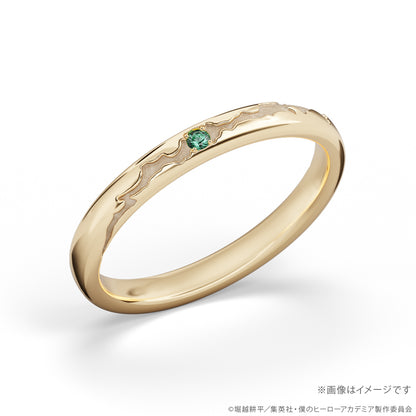 My Hero Academia x U-Treasure - Color Stone Ring Yellow Gold (6 Types) [Pre-Order Late Aug 2026]