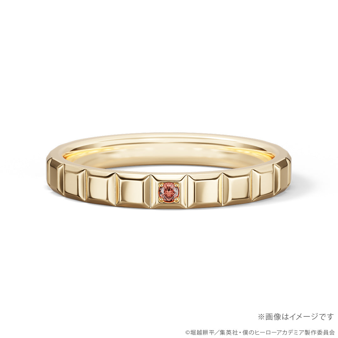 My Hero Academia x U-Treasure - Color Stone Ring Yellow Gold (6 Types) [Pre-Order Late Aug 2026]