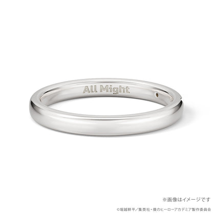 My Hero Academia x U-Treasure - Color Stone Ring Silver (6 Types) [Pre-Order Late Aug 2026]