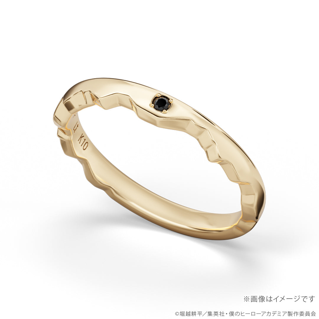 My Hero Academia x U-Treasure - Color Stone Ring Yellow Gold (6 Types) [Pre-Order Late Aug 2026]
