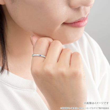 My Hero Academia x U-Treasure - Color Stone Ring Silver (6 Types) [Pre-Order Late Aug 2026]