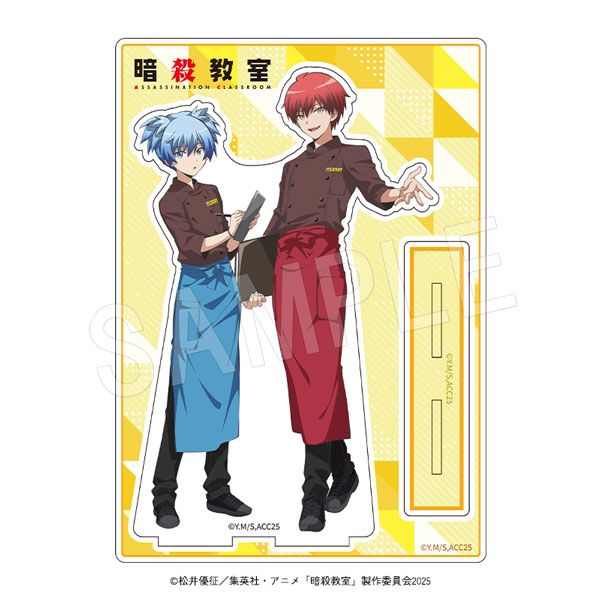 Assassination Classroom 100 Hour Curry Collaboration - Pair Acrylic Stand (2 Types) [Pre-Order Jan 2027]