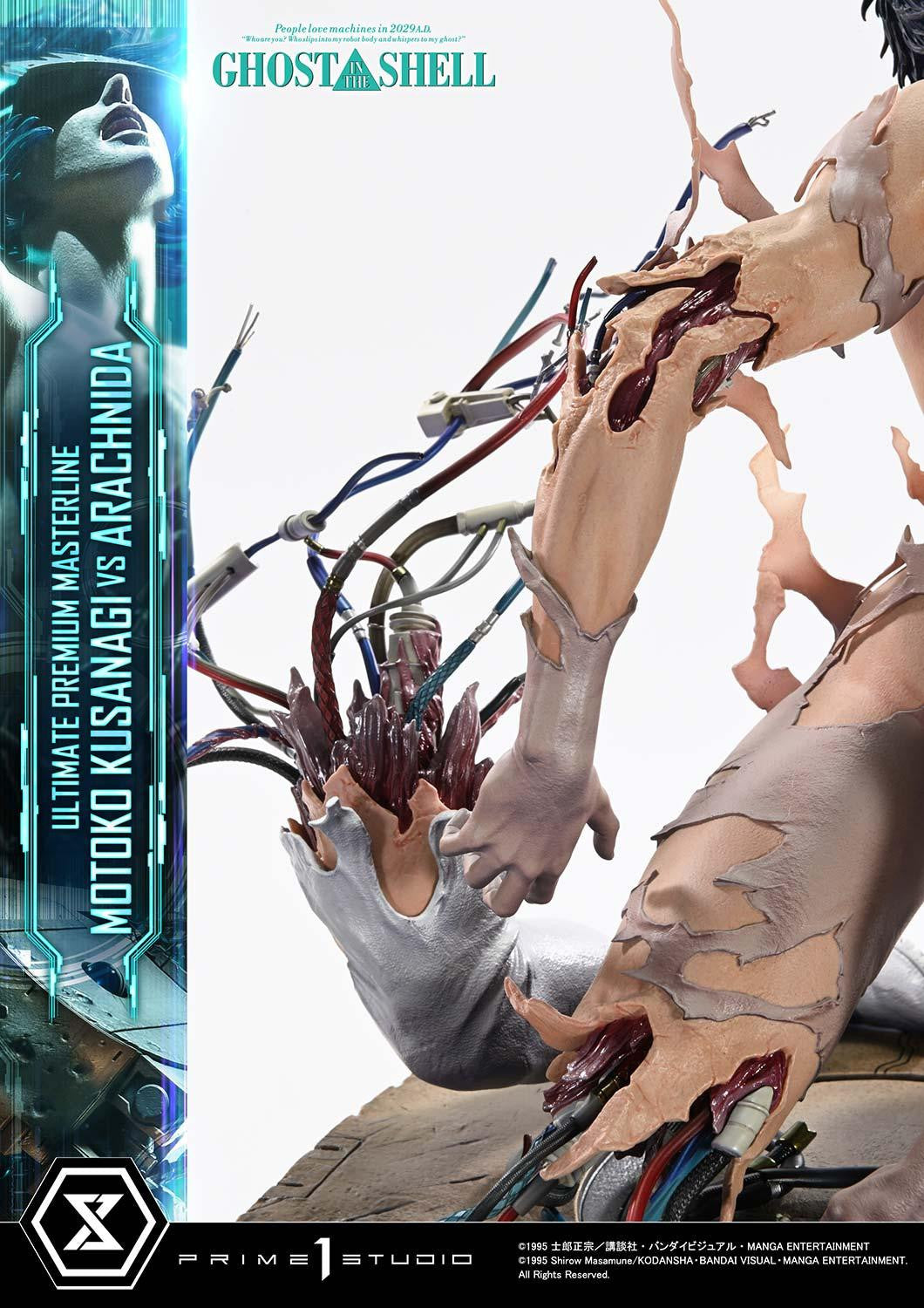 Ghost in The Shell Ultimate Premium Masterline - Kusanagi Motoko VS Arachnida Bonus Edition [Pre-Order April 2027]