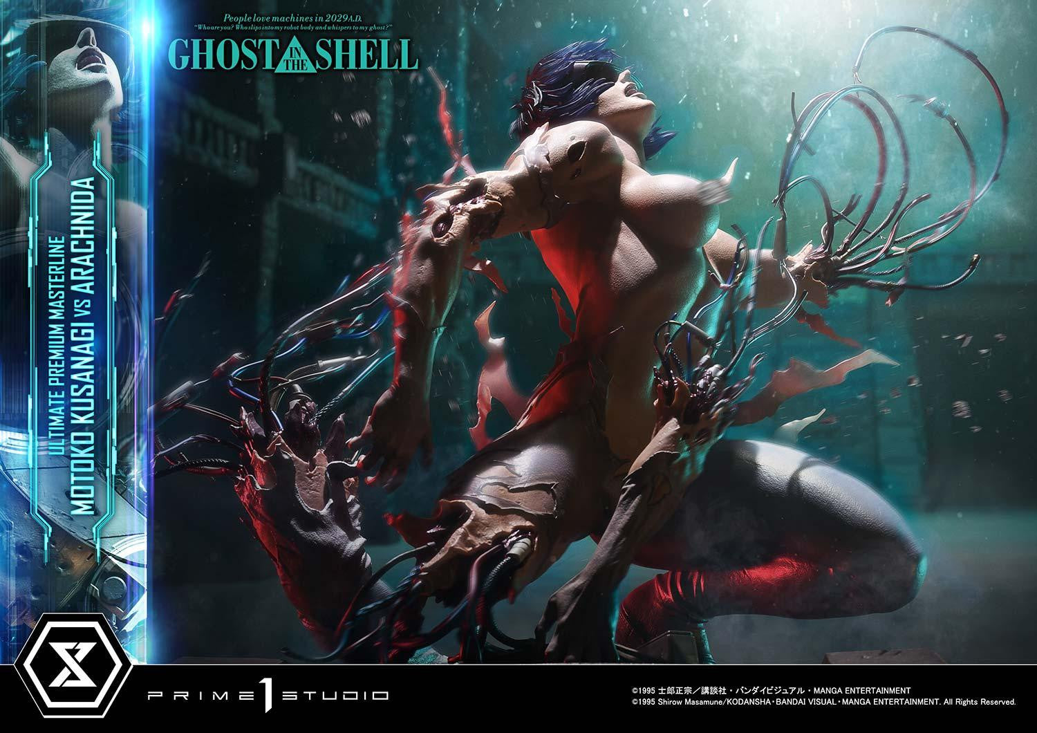 Ghost in The Shell Ultimate Premium Masterline - Kusanagi Motoko VS Arachnida Bonus Edition [Pre-Order April 2027]