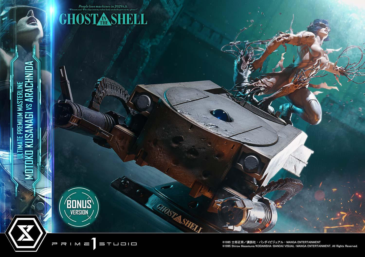 Ghost in The Shell Ultimate Premium Masterline - Kusanagi Motoko VS Arachnida Bonus Edition [Pre-Order April 2027]