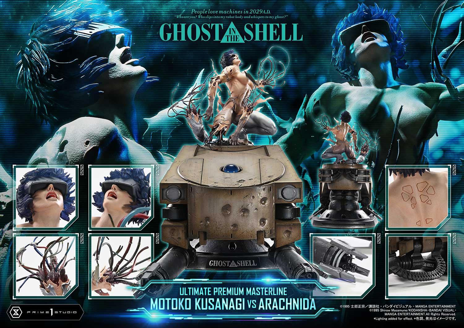 Ghost in The Shell Ultimate Premium Masterline - Kusanagi Motoko VS Arachnida Bonus Edition [Pre-Order April 2027]
