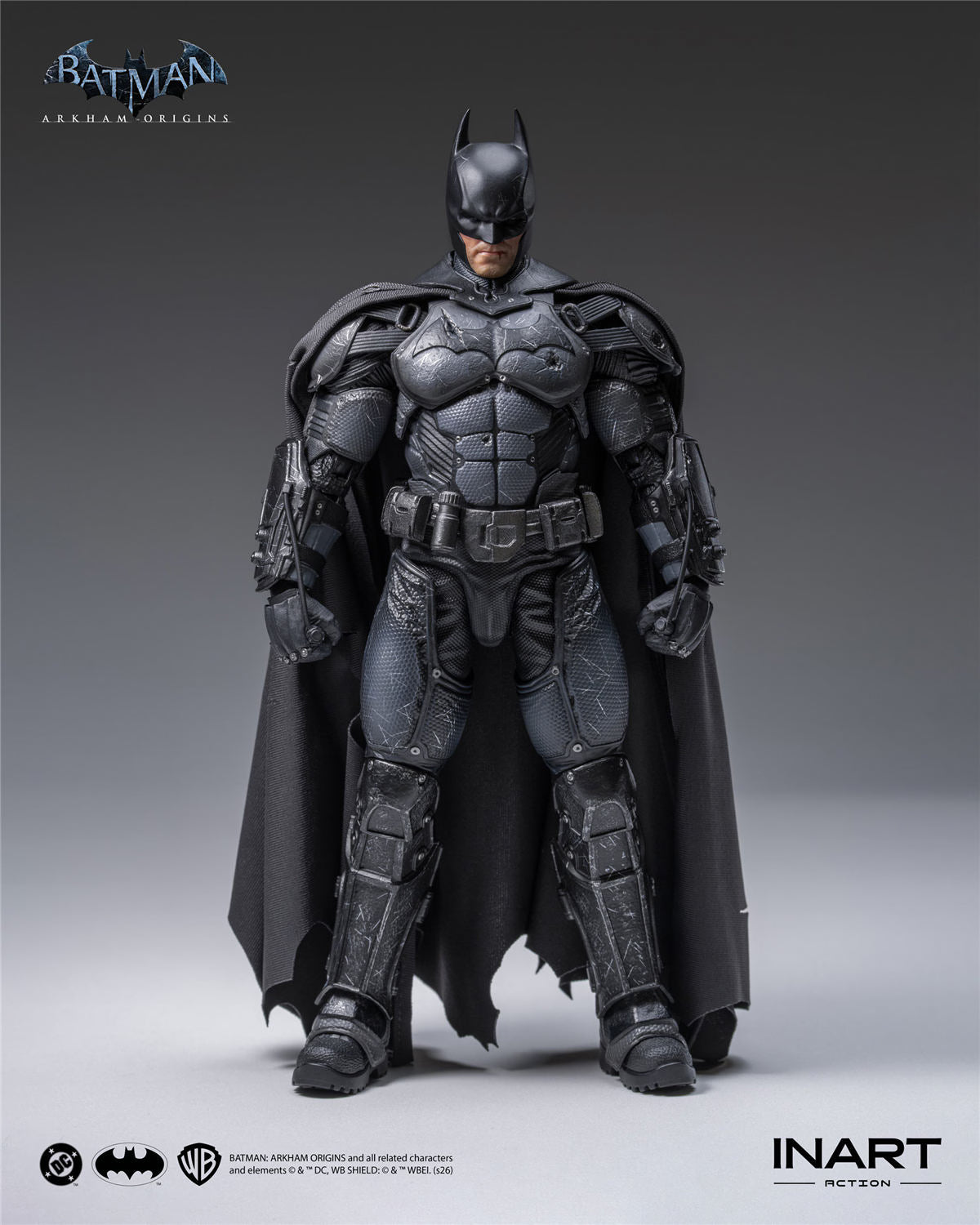 DC Comics Batman Arkham Origins INART Action Figure - Batman Battle Damage Ver. [Pre-Order Dec 2026]
