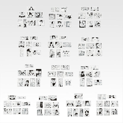 Ichiban Kuji Dragon Ball 40th Part 1 - I Prize Frame Sticker Collection Complete Set of 13 Types