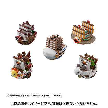 One Piece Megahouse Yura Collection Series - Box of 6 Mini-Figures [Pre-Order Apr 2026]