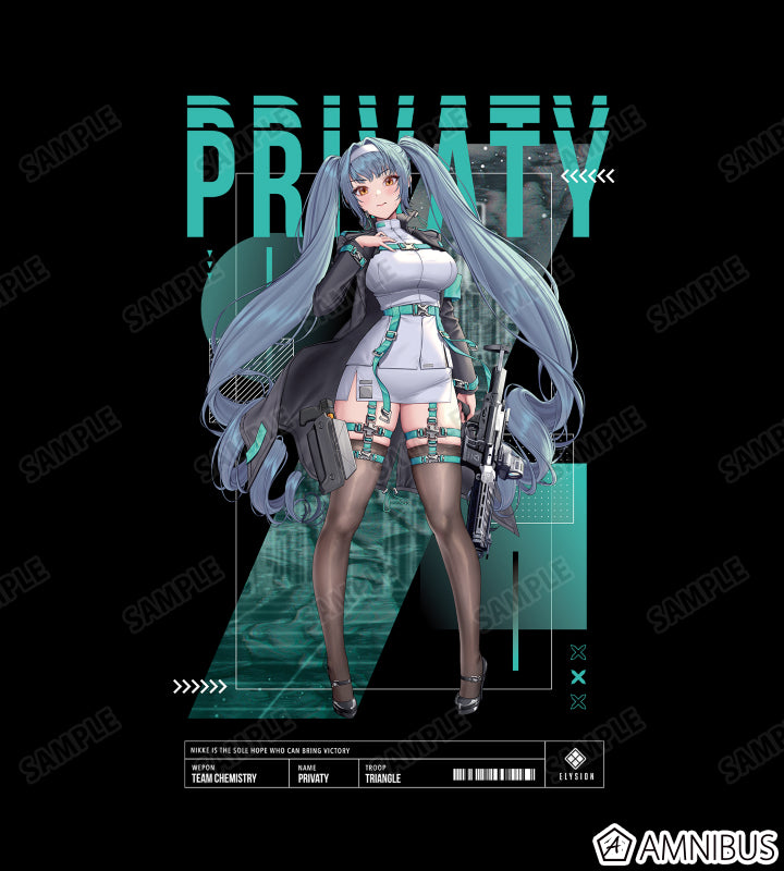 Goddess of Victory: Nikke Big Silhouette Unisex T-Shirt - Tactical Fashion Ver. Illustrated by LOVECACAO (4 Types) [Pre-Order Feb 2026]