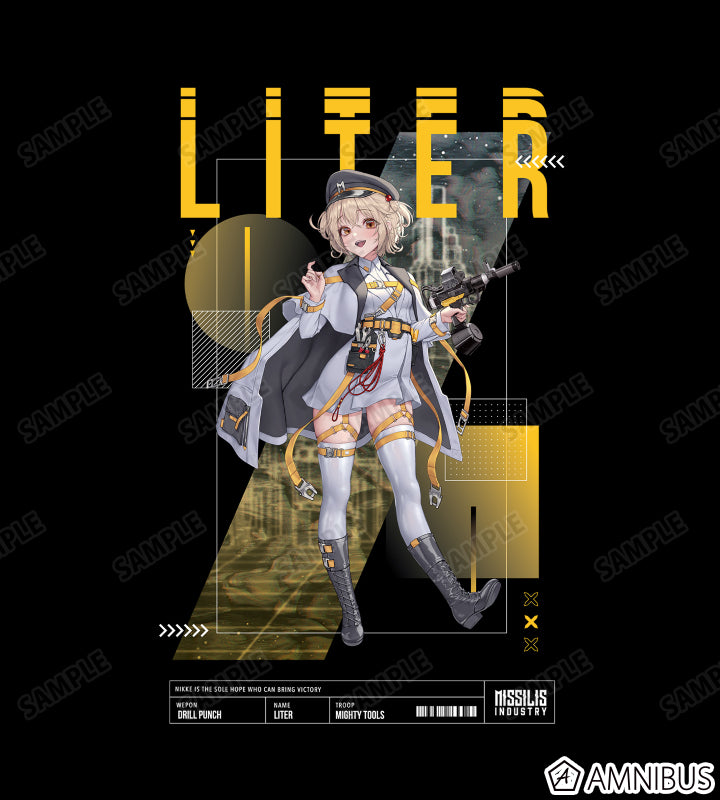 Goddess of Victory: Nikke Big Silhouette Unisex T-Shirt - Tactical Fashion Ver. Illustrated by LOVECACAO (4 Types) [Pre-Order Feb 2026]