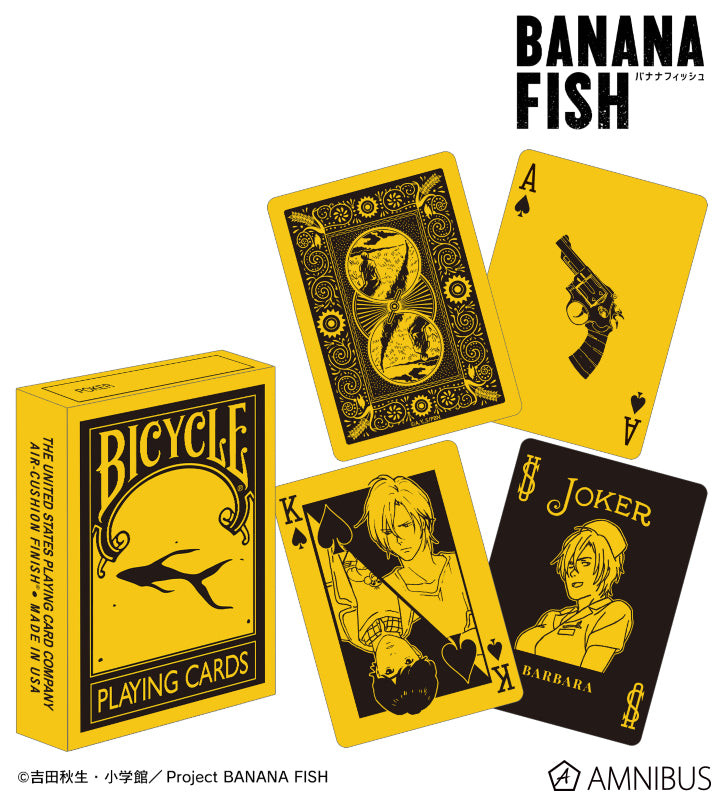 Banana Fish - Bicycle Playing Cards