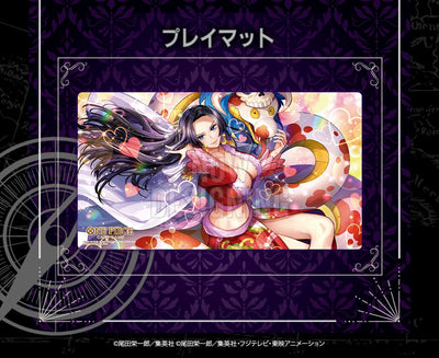 (PLAYMAT ONLY) One Piece Card Game 2nd Anniversary - Boa Hancock Playmat