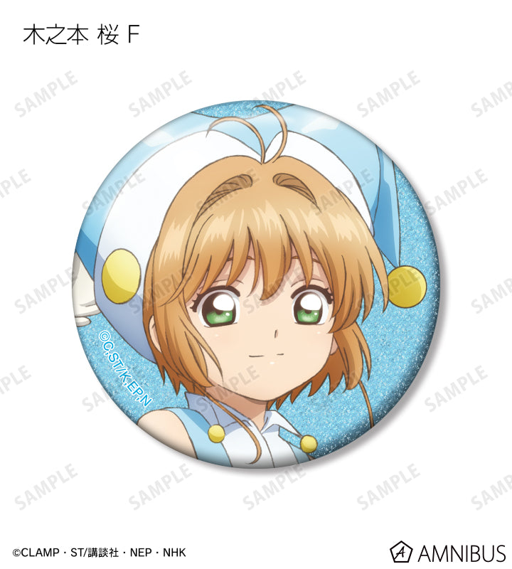 Cardcaptor Sakura - Sakura Kinomoto Complete Set of 8 Trading Glitter Badges [Pre-Order Dec 2025]