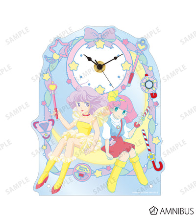 Creamy Mami x Minky Momo Collaboration - ar-Unity Acrylic Stand Clock [Pre-Order Feb 2026]