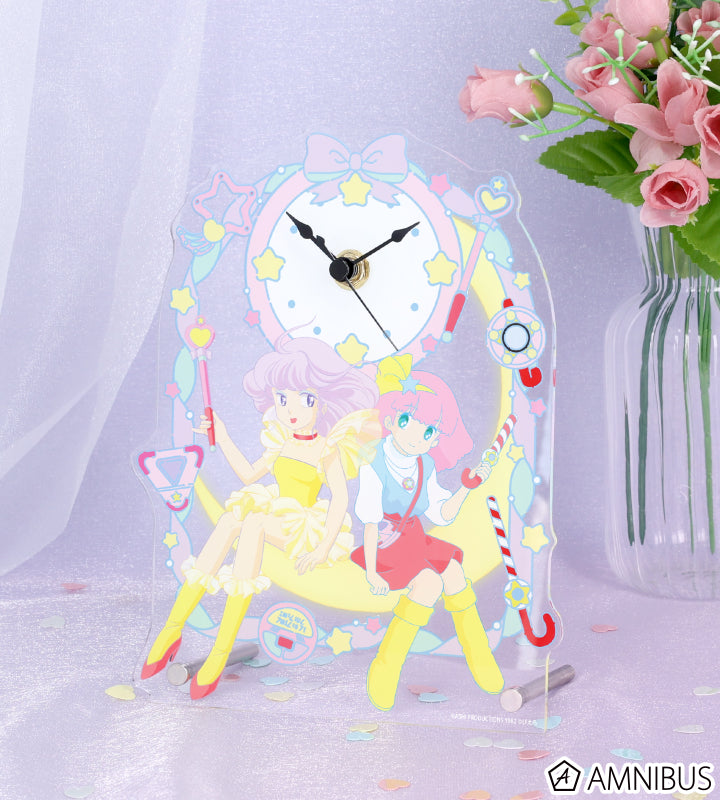 Creamy Mami x Minky Momo Collaboration - ar-Unity Acrylic Stand Clock [Pre-Order Feb 2026]