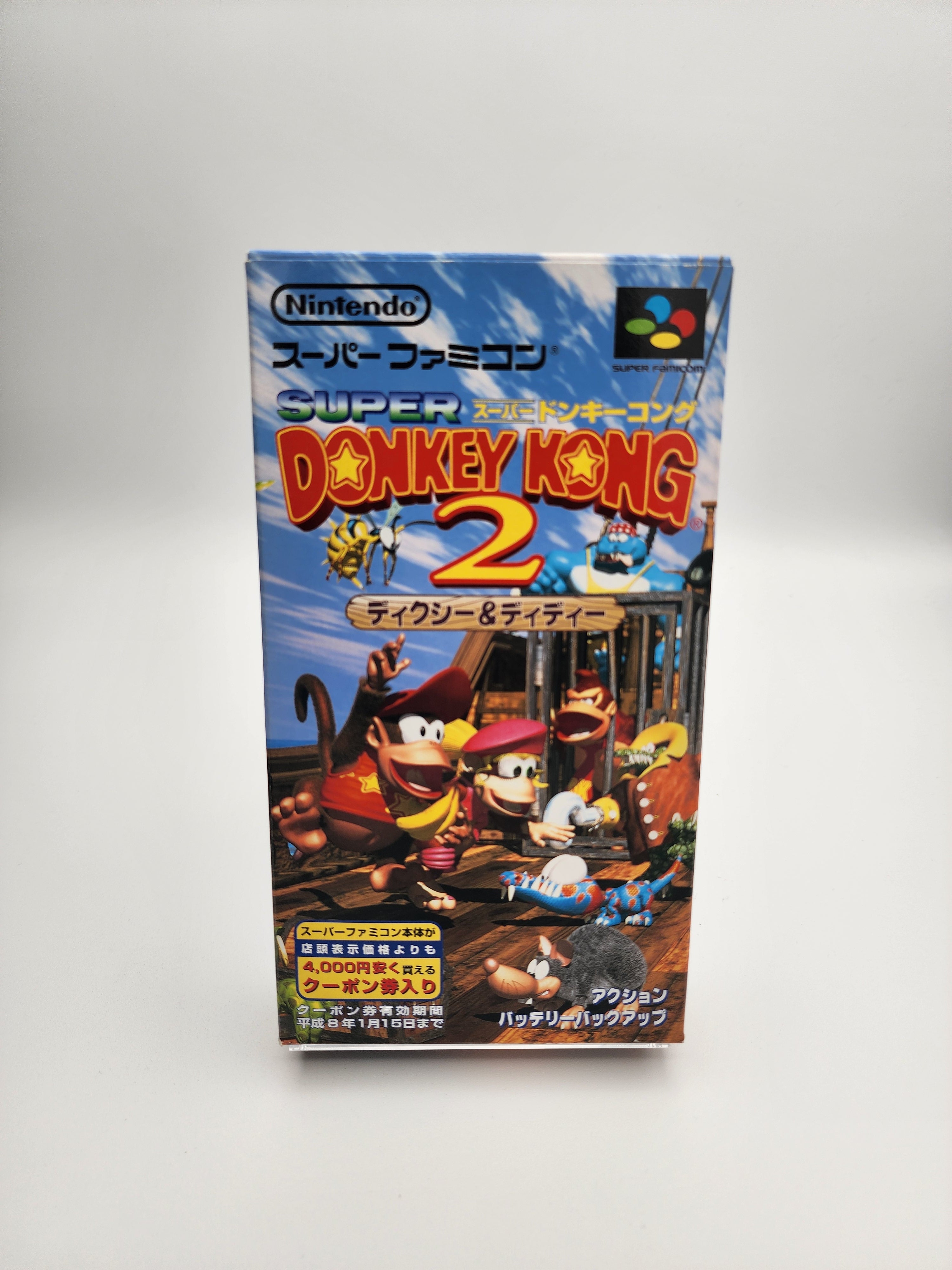 [USED JAPAN] Super Donkey Kong 2 Dixie and Diddy Super Famicom