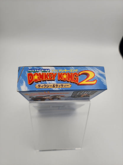 [USED JAPAN] Super Donkey Kong 2 Dixie and Diddy Super Famicom