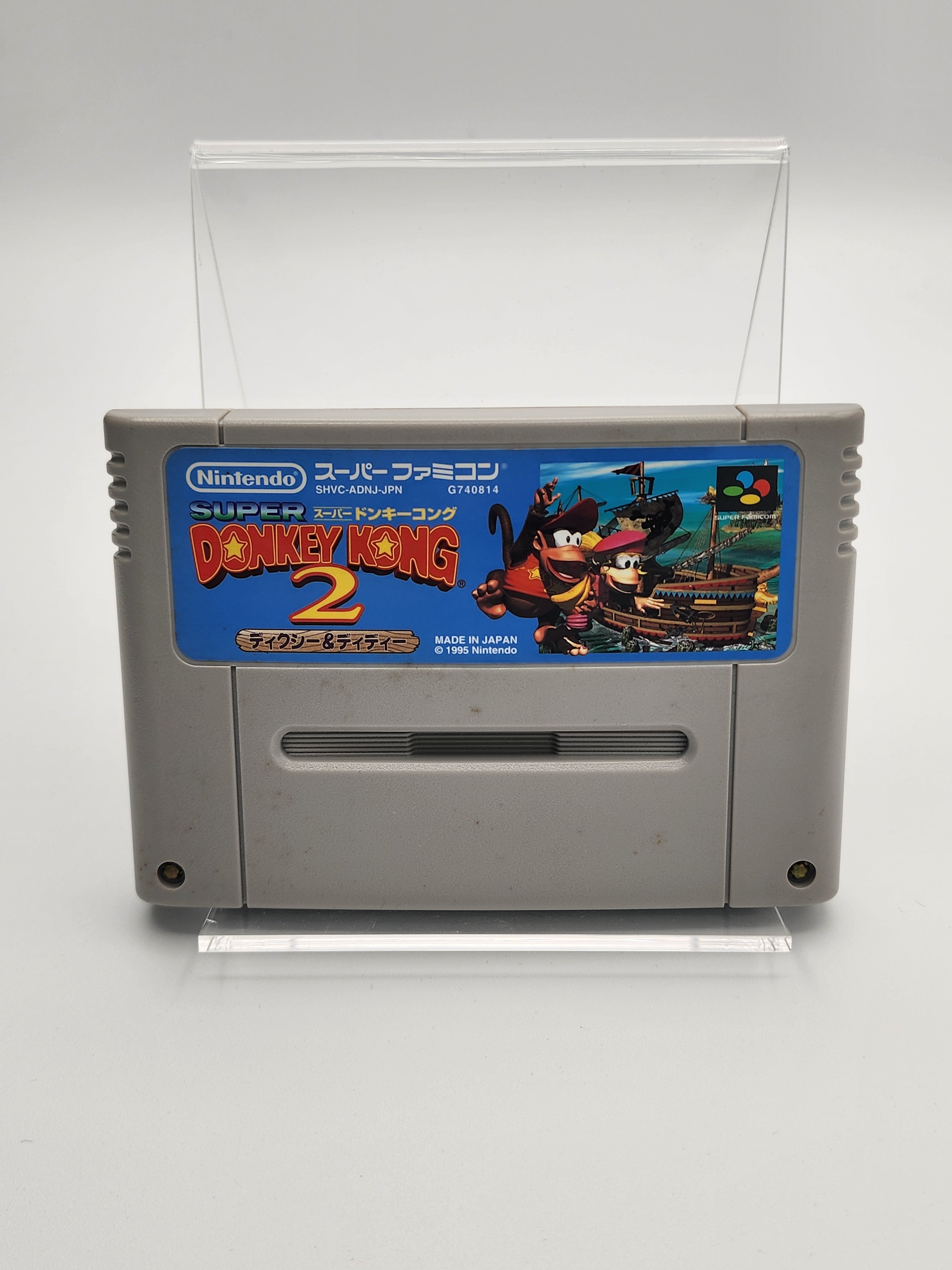 [USED JAPAN] Super Donkey Kong 2 Dixie and Diddy Super Famicom
