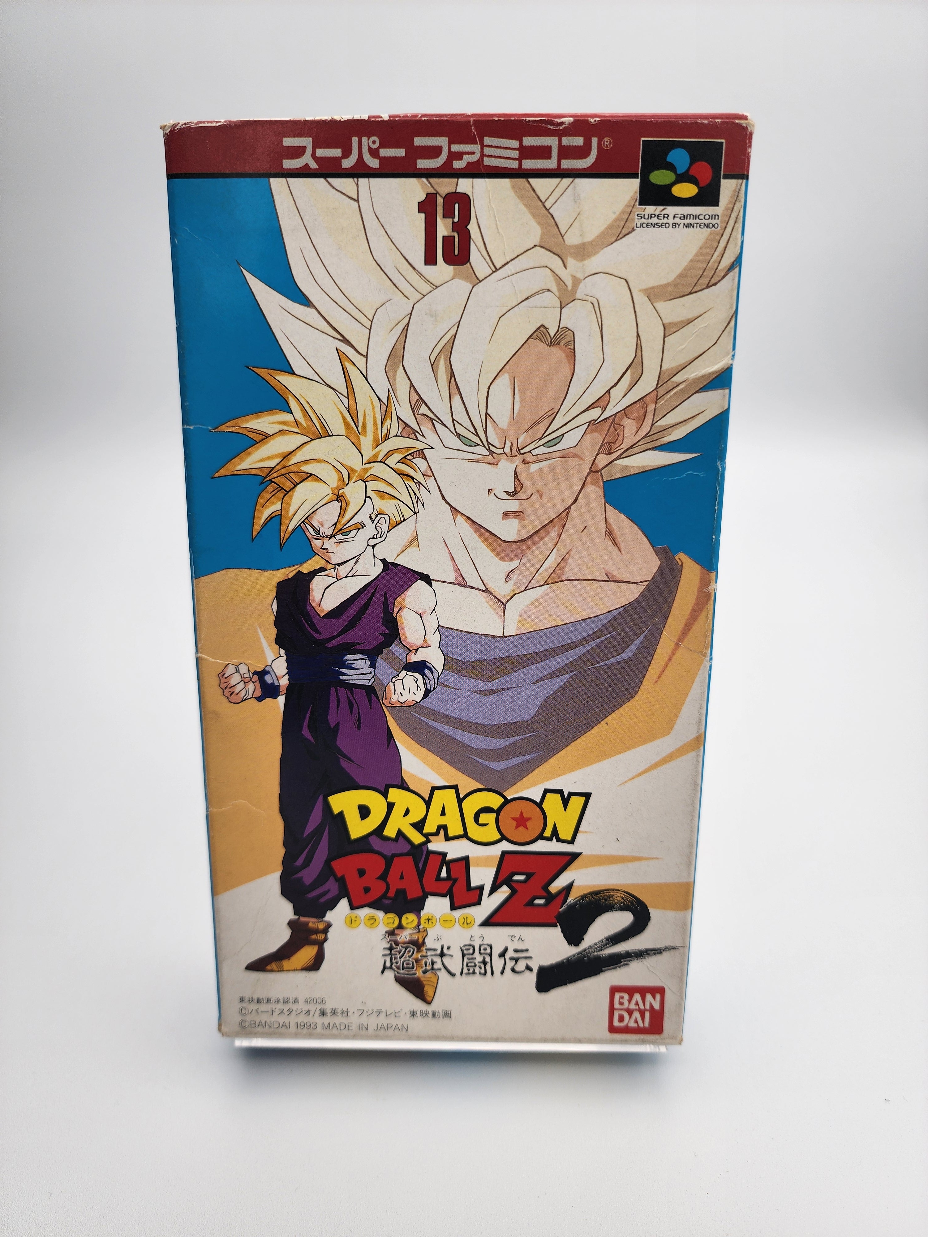 [USED JAPAN] Dragon Ball Z Super Butoden 2 Super Famicom  [DBZ01]