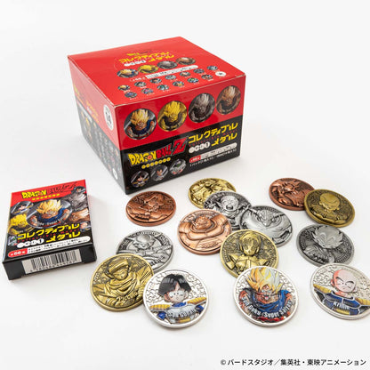 Dragon Ball Z Collectible Medals Vol.1 - 1 BOX (14 medals) + Exclusive bonus: King Kai full color medal included