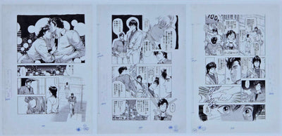 Forever City Hunter Exhibition - Set of  Pieces Genga Manuscript I