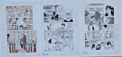 Forever City Hunter Exhibition - Set of  Pieces Genga Manuscript D