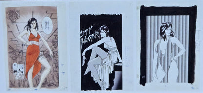 Forever City Hunter Exhibition - Set of  Pieces Genga Manuscript C [Pre-Order Dec 2025]