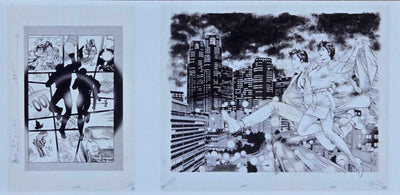 Forever City Hunter Exhibition - Set of  Pieces Genga Manuscript O