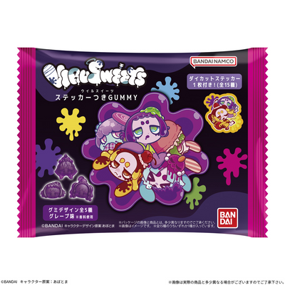 VIRUSWEETS Sticker Gummies - Japanese packaging