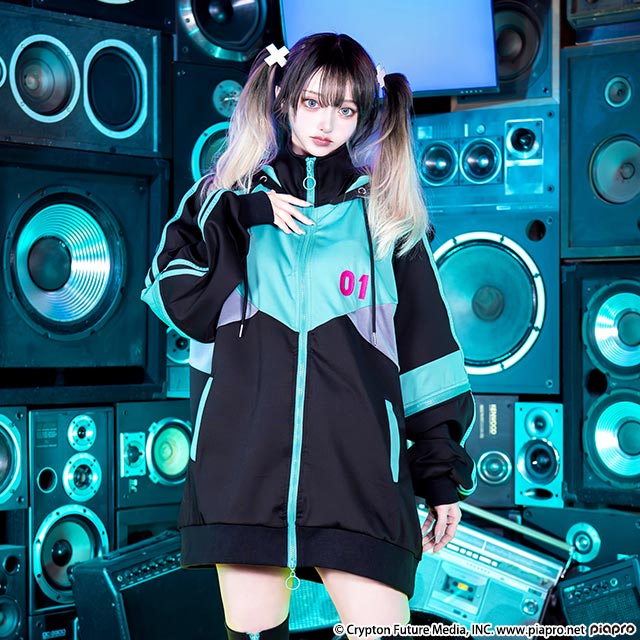 【miku】Hey! Say! JUMPグッズ Hatsune Miku x Listen Flavor - 2-way Jersey Hoodie – JumpIchiban