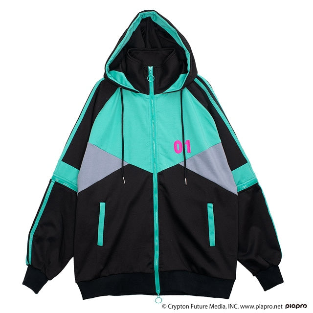 Hatsune Miku x Listen Flavor - 2-way Jersey Hoodie – JumpIchiban