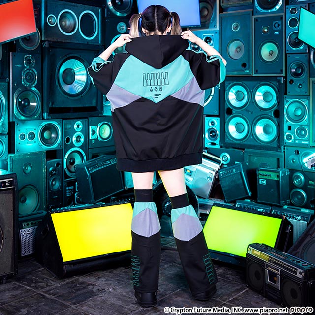 Hatsune Miku x Listen Flavor - 2-way Jersey Hoodie – JumpIchiban