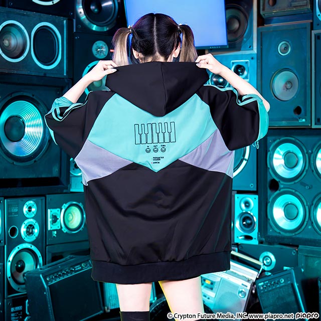 Hatsune Miku x Listen Flavor - 2-way Jersey Hoodie – JumpIchiban