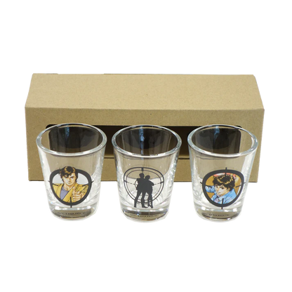 Forever City Hunter Exhibition - 40th Anniversary Visual Shot Glass Complete Set of 3 Types [Pre-Order Late December 2025]