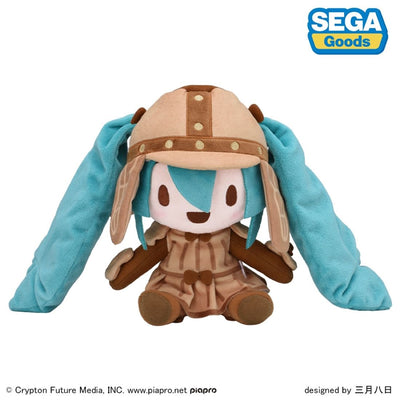 Hatsune Miku Fuwapuchi - Hatsune Miku Plush Haniwa ver. [Pre-Order Apr 2026]