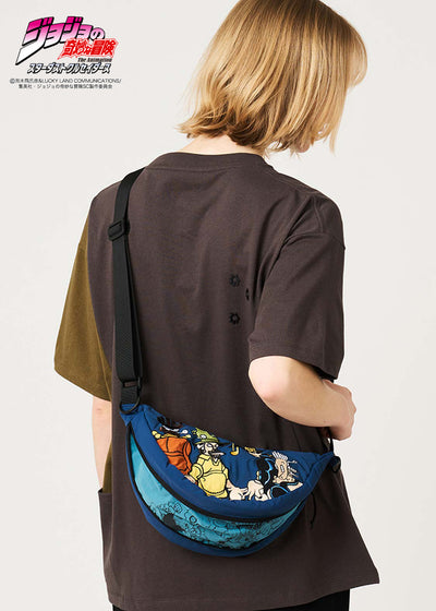 JoJo's Bizarre Adventure x Graniph Fashion Collection - Zenyatta Mondatta Brothers Mini Shoulder Bag