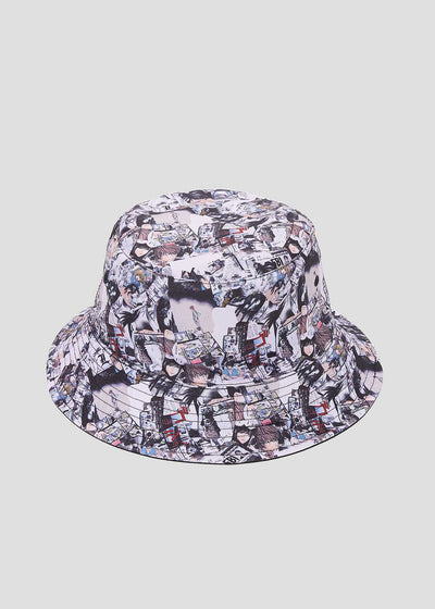 Death Note Graniph - Memory Pattern Reversible Bucket Hat