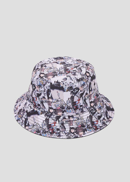 Death Note Graniph - Memory Pattern Reversible Bucket Hat