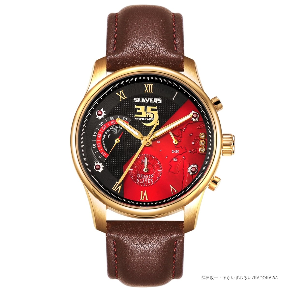 Slayers x Fulton Japan - Original 35th Anniversary Chronograph Wristwatch [Pre-Order Mar 2026]