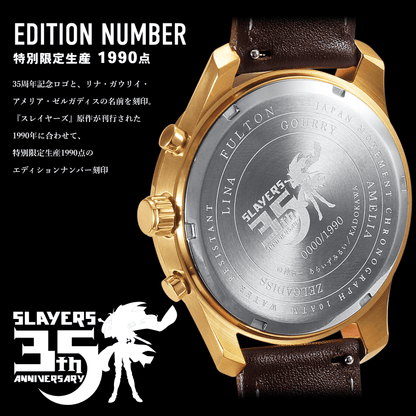Slayers x Fulton Japan - Original 35th Anniversary Chronograph Wristwatch [Pre-Order Mar 2026]