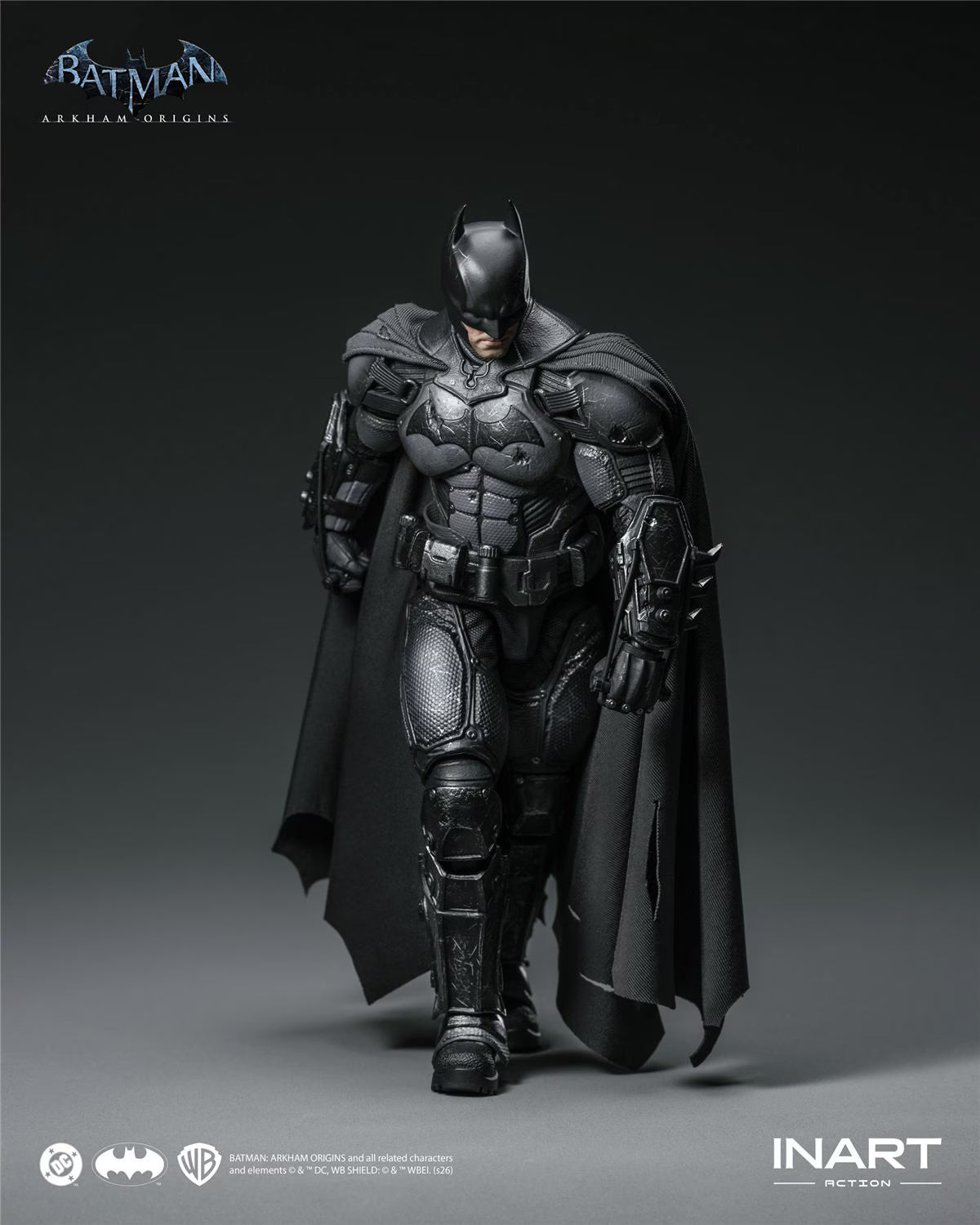 DC Comics Batman Arkham Origins INART Action Figure - Batman Battle Damage Ver. [Pre-Order Dec 2026]