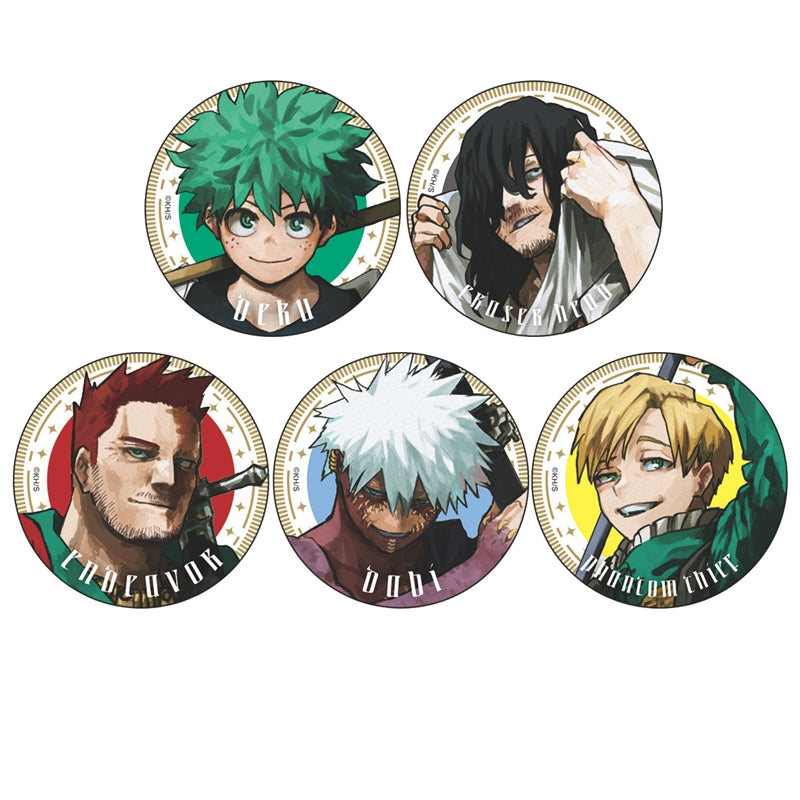My Hero Academia Jump Giga 2025 Autumn - New Top Ten World Best Hero Can Badge (2 sets / 10 types in total) [Pre-Order Jun 2026]