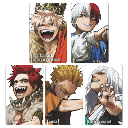 My Hero Academia Jump Giga 2025 Autumn - New Top Ten World Best Hero Character Cards (2 sets / 10 types in total) [Pre-Order Jun 2026]