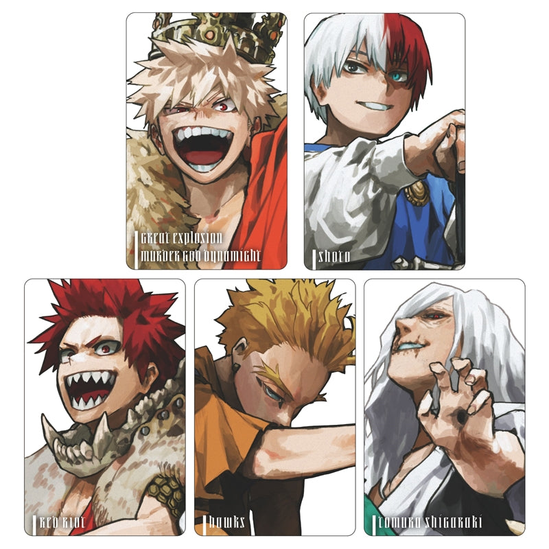 My Hero Academia Jump Giga 2025 Autumn - New Top Ten World Best Hero Character Cards (2 sets / 10 types in total) [Pre-Order Jun 2026]