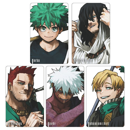 My Hero Academia Jump Giga 2025 Autumn - New Top Ten World Best Hero Character Cards (2 sets / 10 types in total) [Pre-Order Jun 2026]