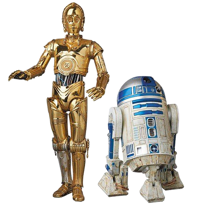 MAFEX No.012 - C-3PO (TM) & R2-D2 (TM)
